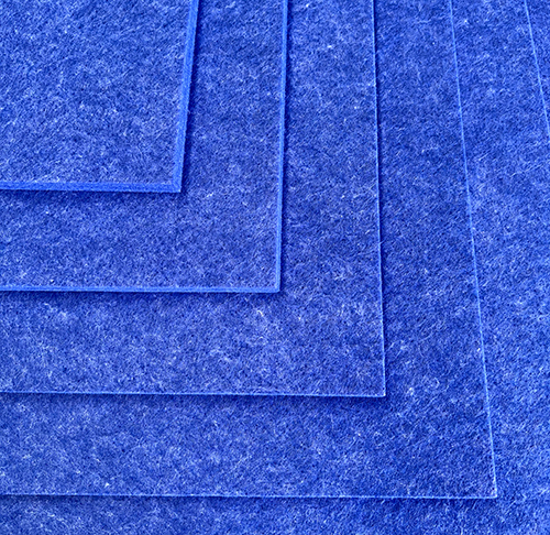 Polyester fiberboard
