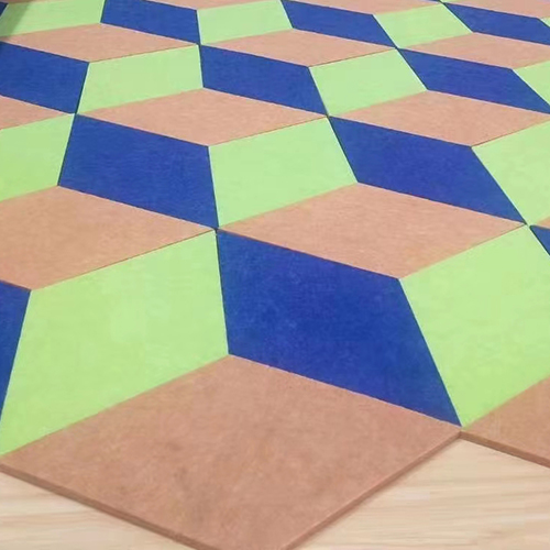 Polyester fiberboard